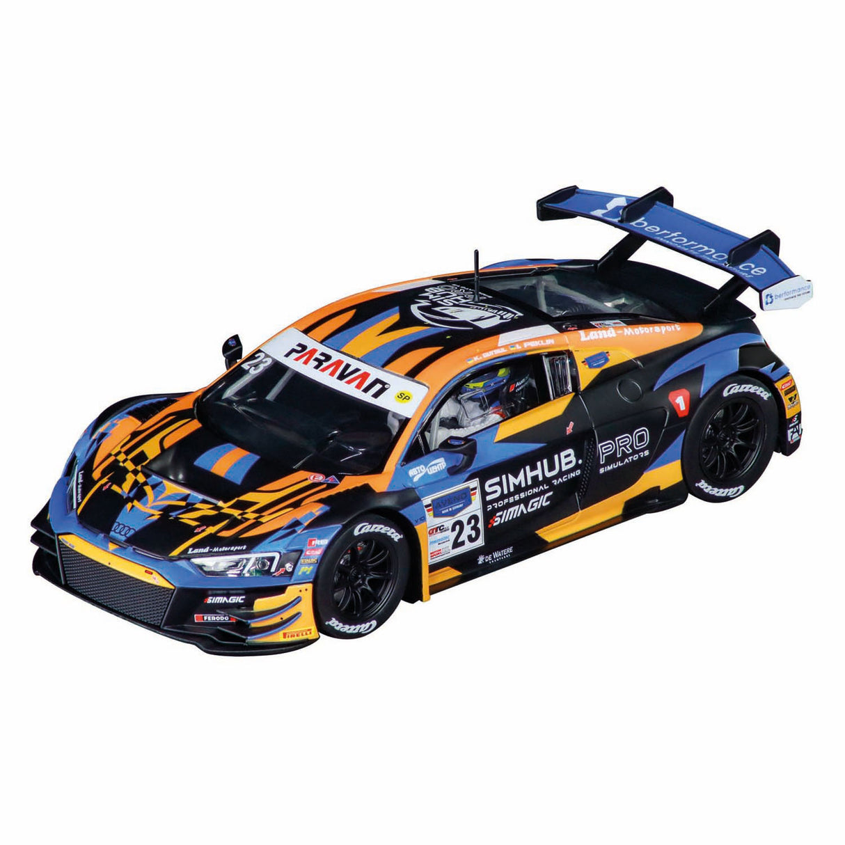 Carrera digitale racebaan 1:24 met 2 racewagens