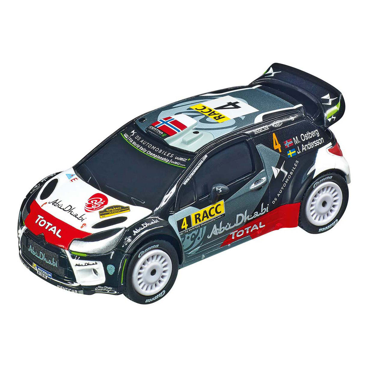 Carrera go!!! super rally - racebaan met 2 auto's - 1:43