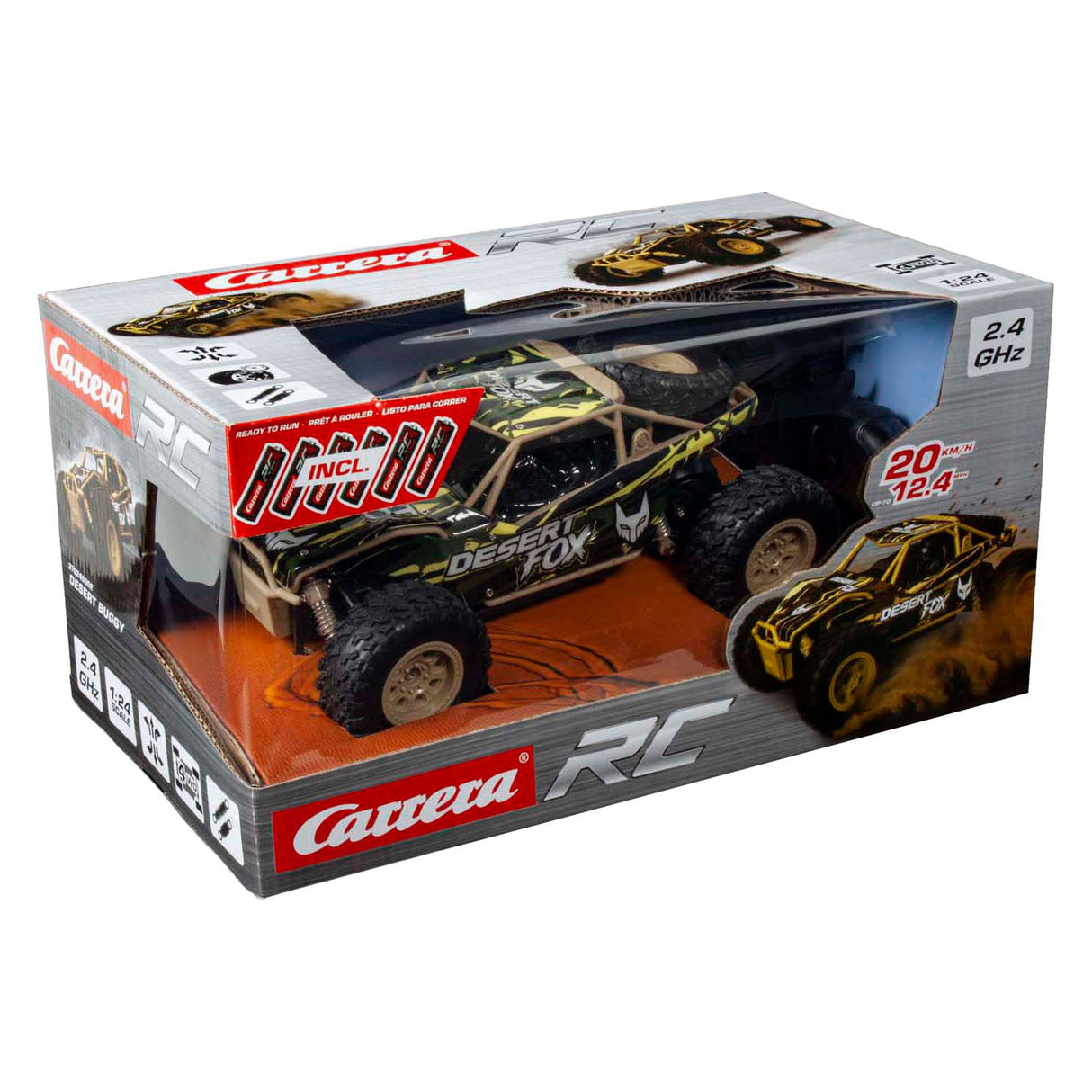 Carrera rc 2,4ghz desert buggy - 1:24