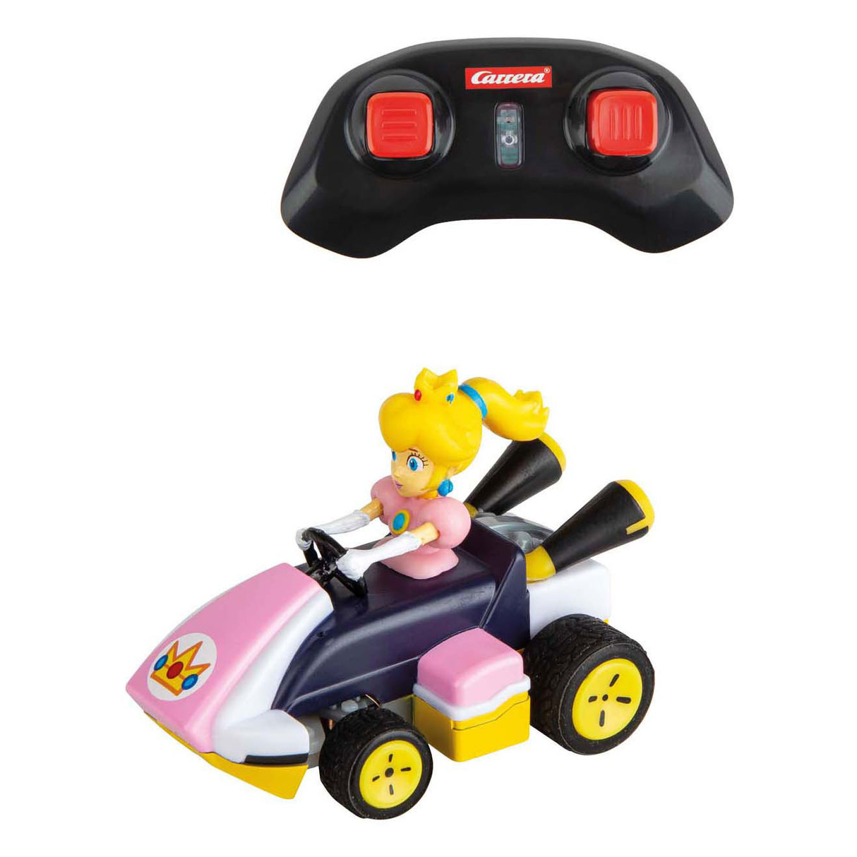 Carrera mini rc 2,4 GHz mario kar peach - 1:50