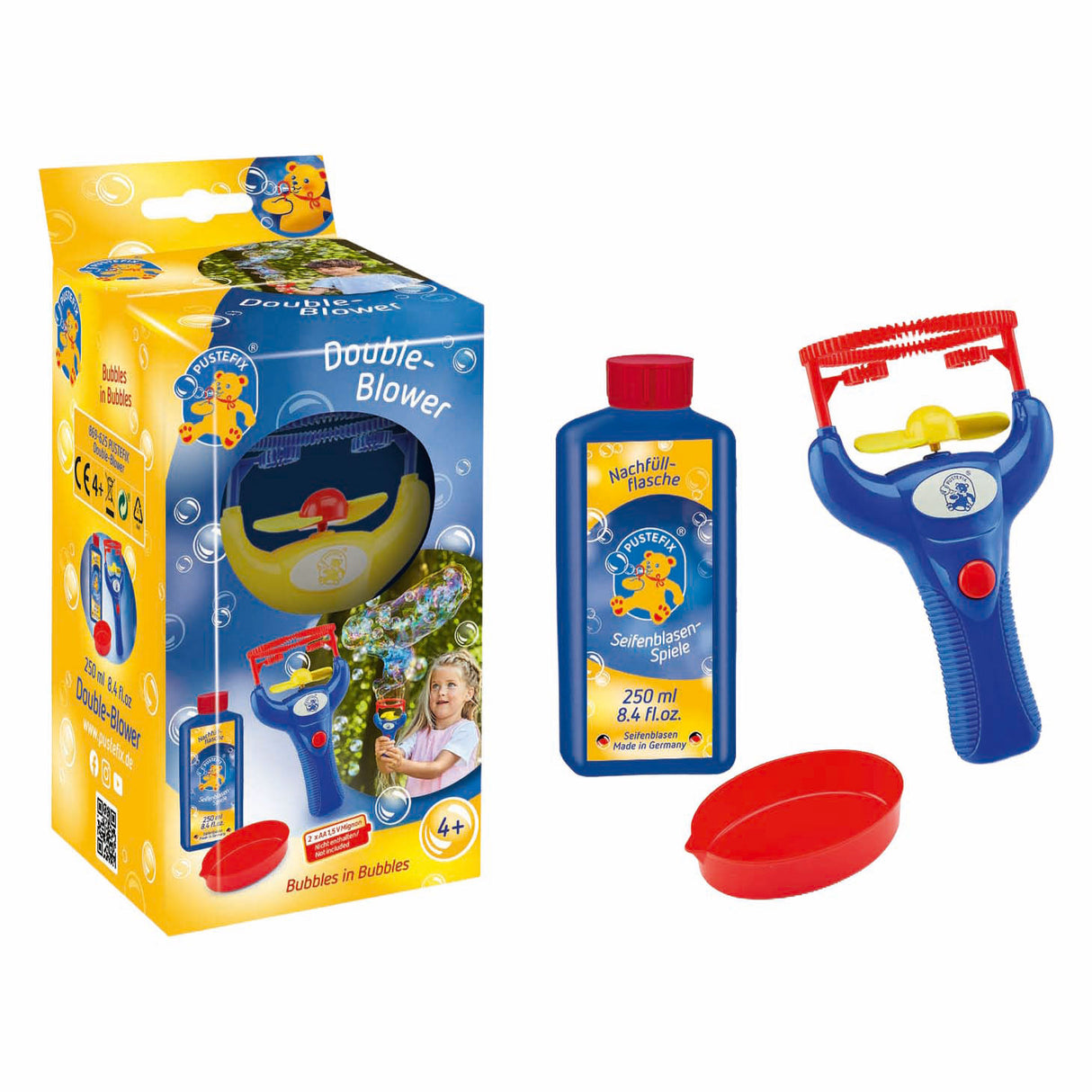 Dvojdmychadlový ventilátor Pustefix s bublifukem