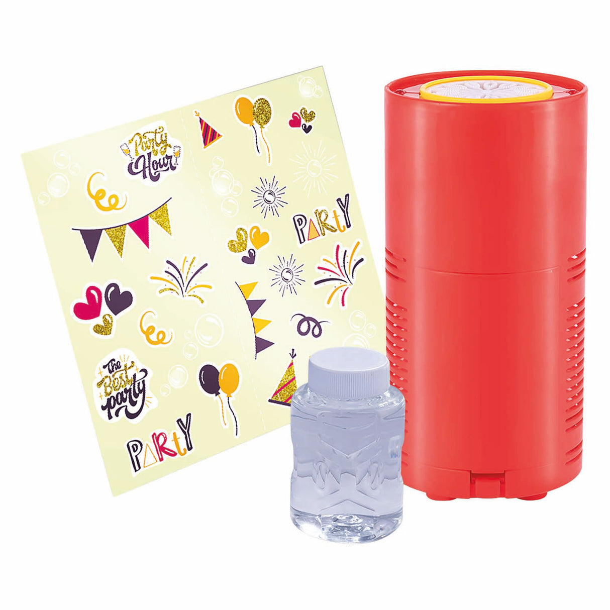 Pustefix Bubble Freedefeier mat Bubble Blower