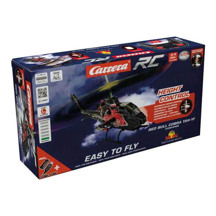 Carrera rc helicopter 2.4ghz red bull cobra tah-1f