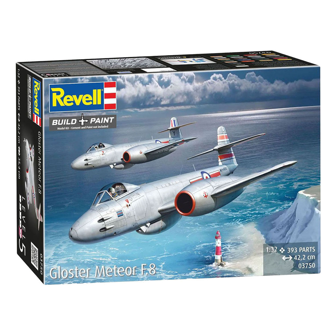 Revell modelbouwpakket gloster meteor f.8 1:32 - 393dlg.