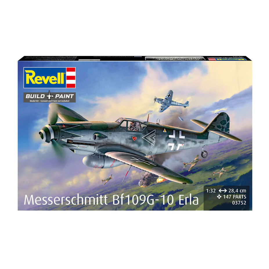 Revell Messerschmitt Bf109G-10 Erla model kit 1:32 - 147 parts