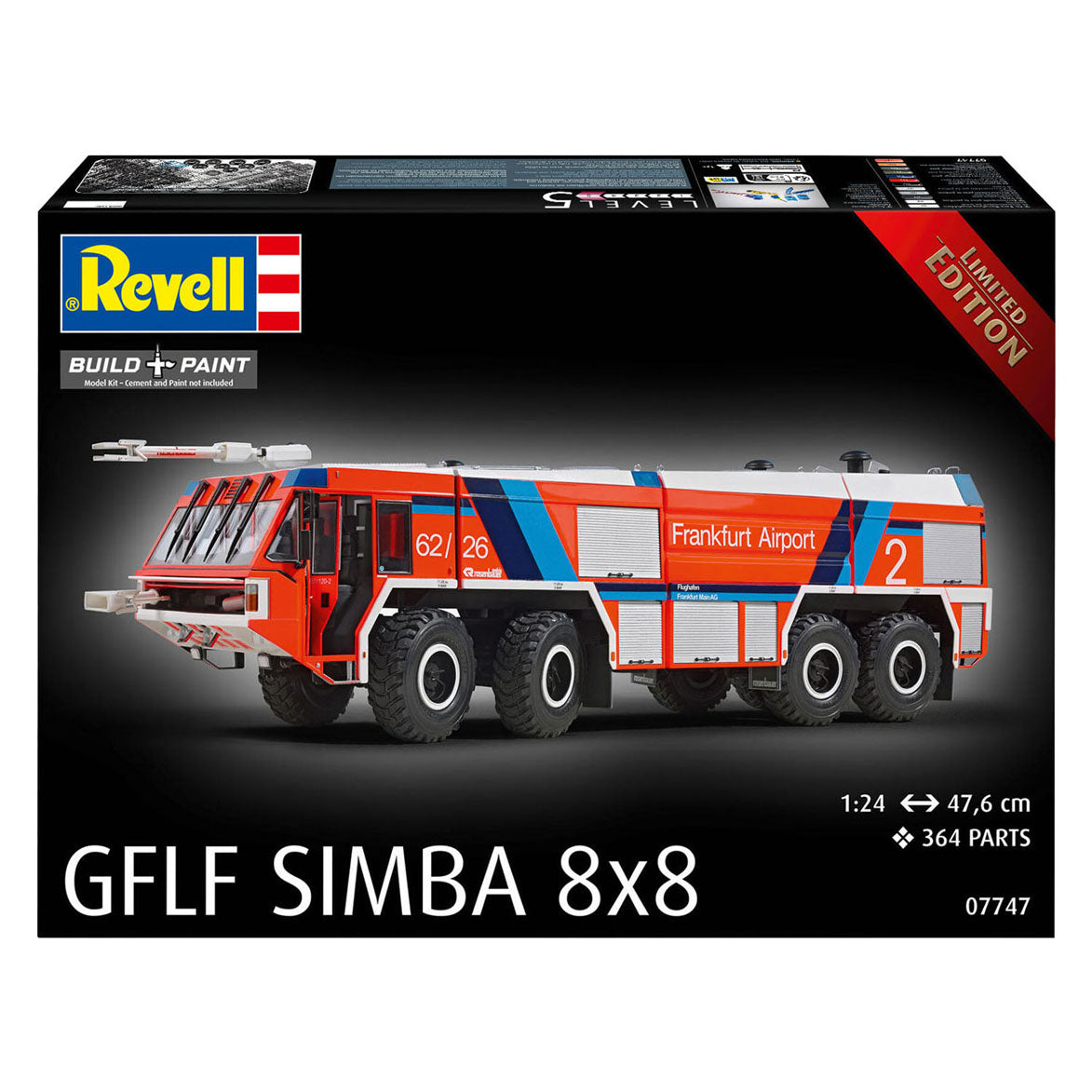 Revell model kit gflf simba 8x8 1:24 - 364 pcs.
