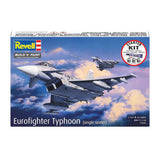 Revell modelbouwpakket starter kit eurofighter typhoon (single seater) 1:144 - 63dlg.