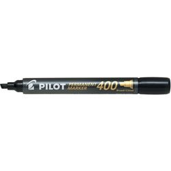 Pilot permanent marker 400 chisel tip black