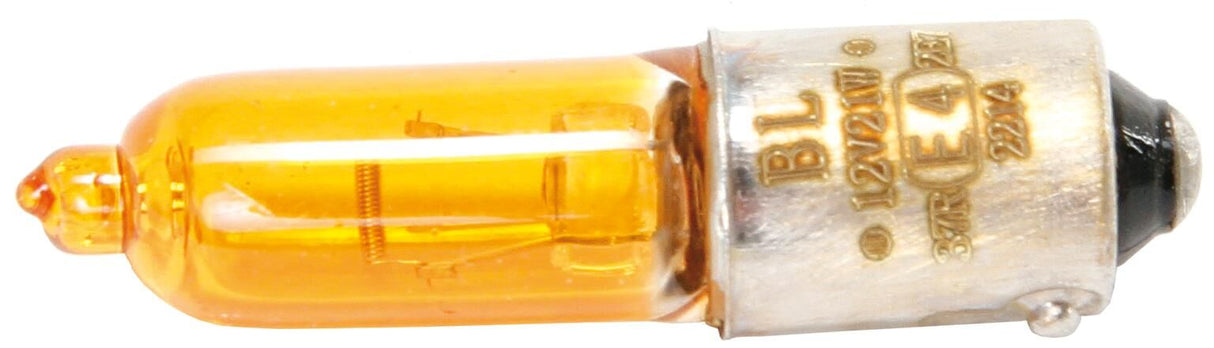 Spahn kogellamp signal lamp 12v 21w baw9s yellow