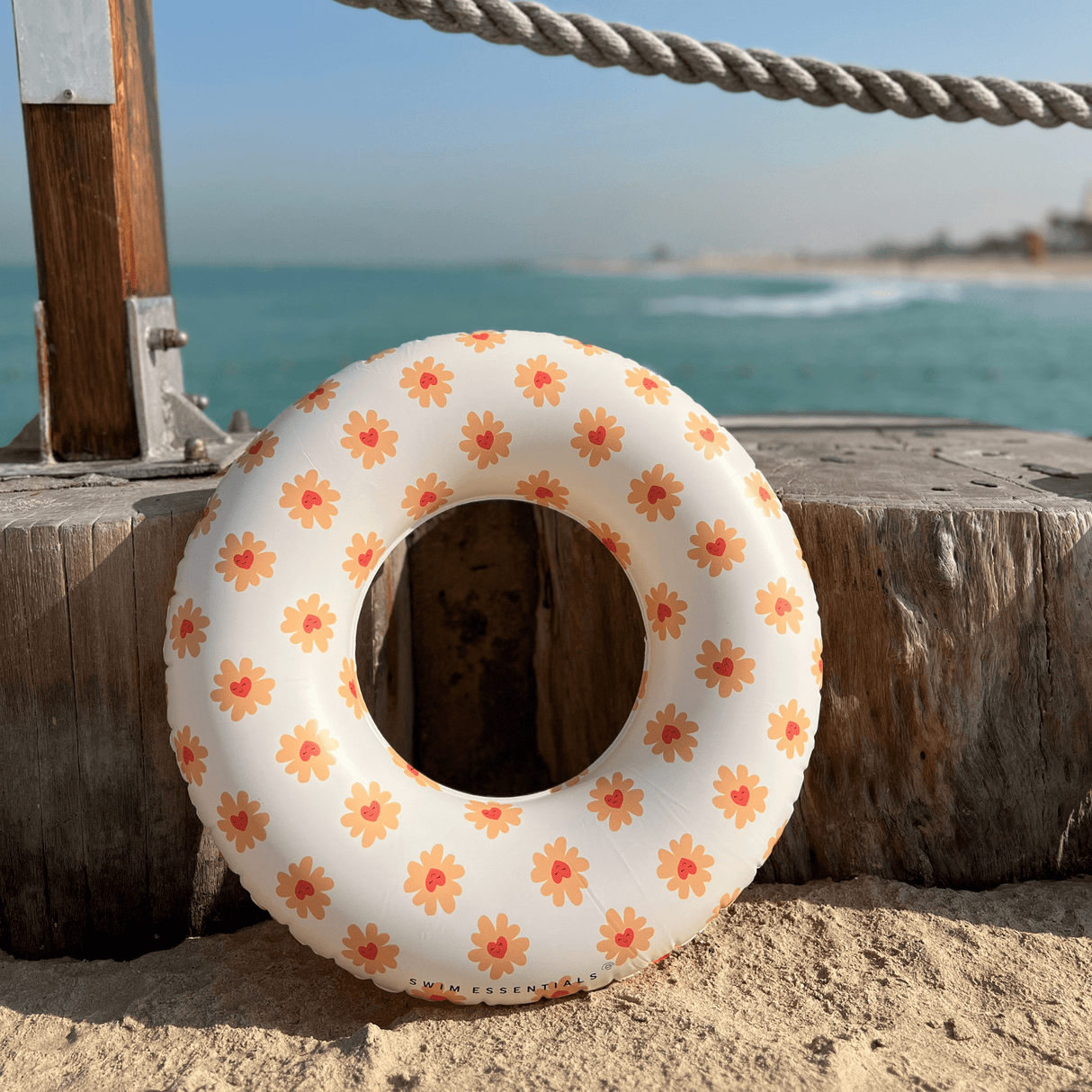 Amor floral | banda de natación multicolor Ø 90 cm