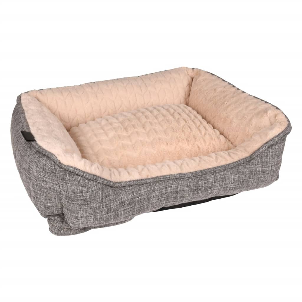 Flamingo Dog Basket Zuo rechteckeg 50x40x16 cm Grey