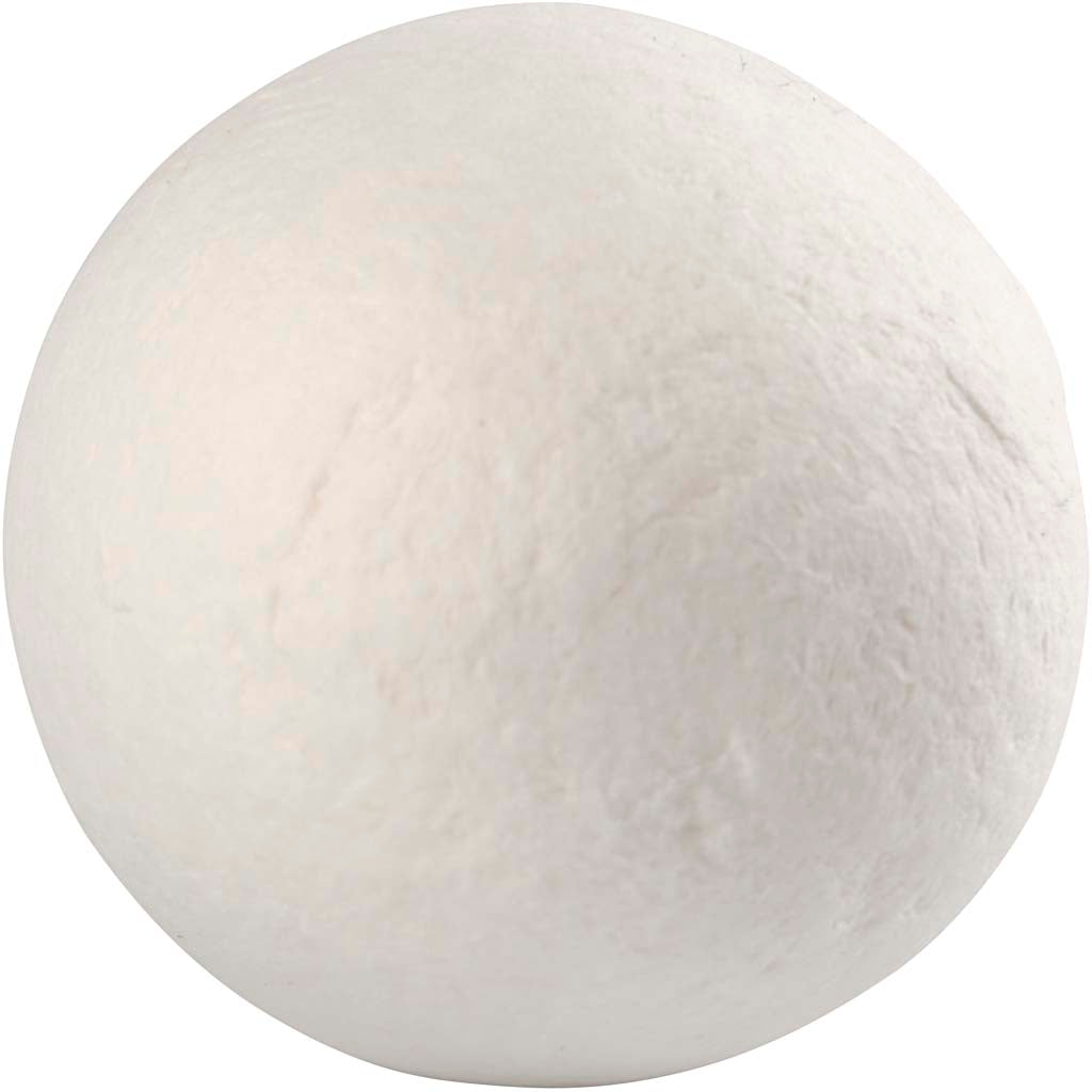 Creativ company balls, d 40 mm, white, 6 pieces 1 box