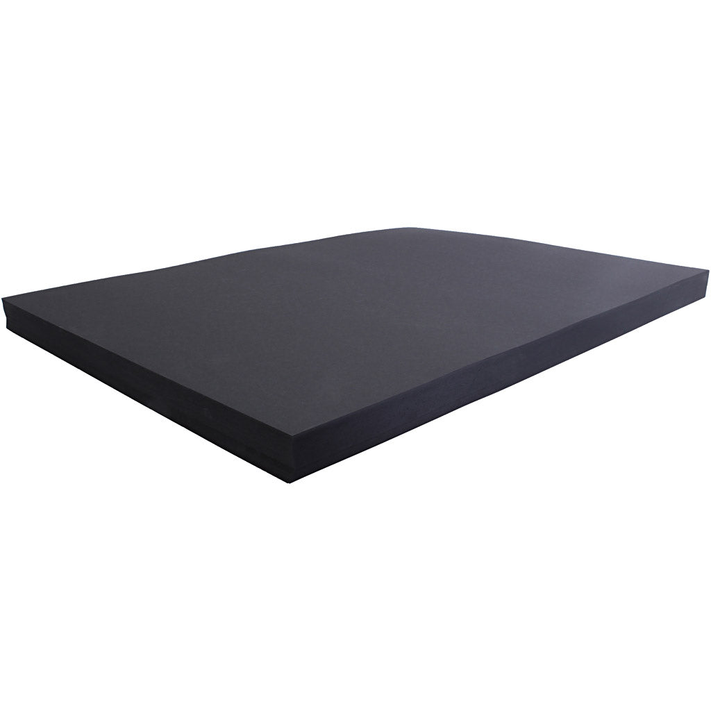 Creativ Comardboard Cardboard Black 270gr, 100 arkuszy