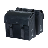 Basil Urban Load Double Bicycle Bag - Black