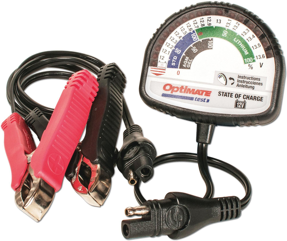 Tecmate battery tester optimate test of battery tester optimate tension