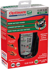 Tecmate acculader optimate lithium 4s 0.8a . optimate 4s charger lithium 0.8a