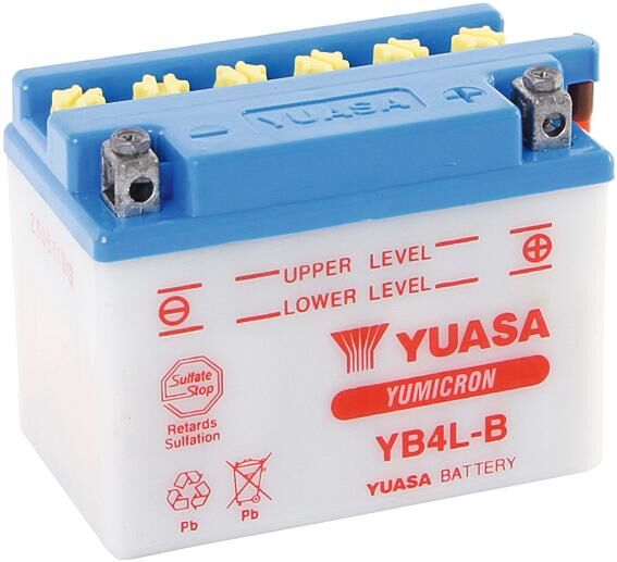 Yuasa battery yb4l-b . battery yb4l-b standard without sp