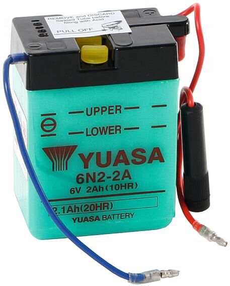 Yuasa batterij 6n2-2a .