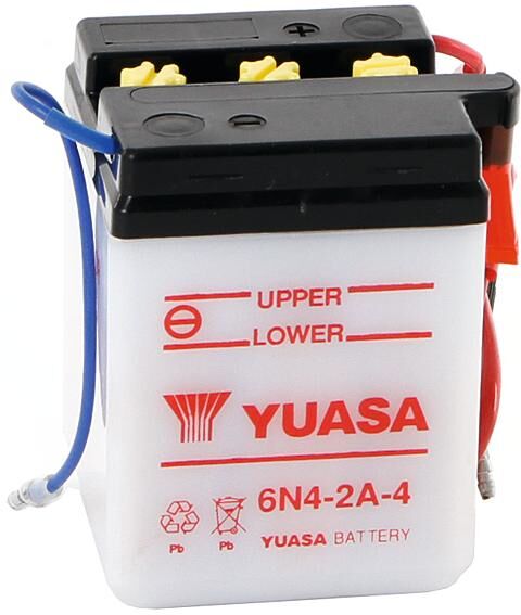 Yuasa battery 6n4-2a-4 battery 6n4-2a-4 standard without sp