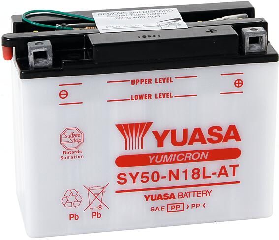 Yuasa batterij sy50-n18l-at