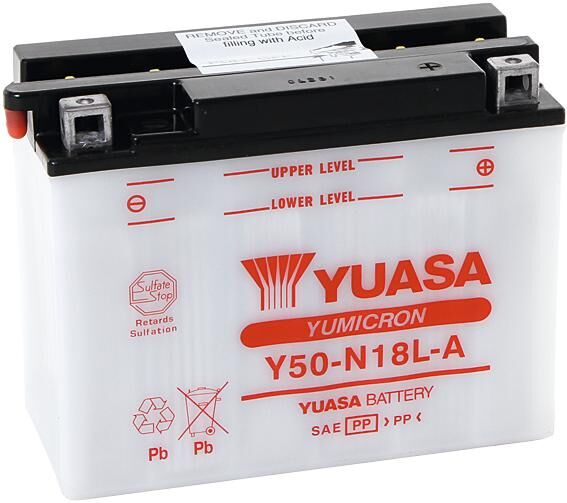 Yuasa batterij y50-n18l-a