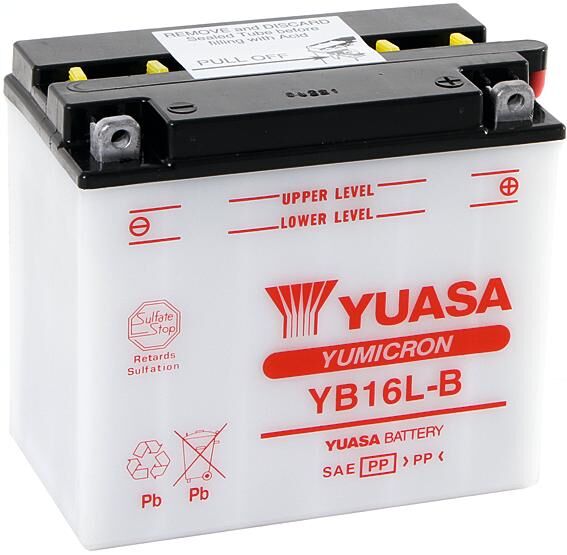 Yuasa -standaard battery yb16l-b standard without sp