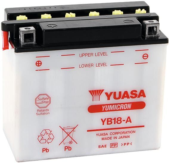 Yuasa battery yb18-a . battery yb18-a standard without sp