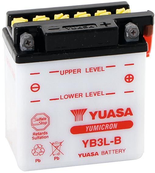 Yuasa batterij yb3l-b .