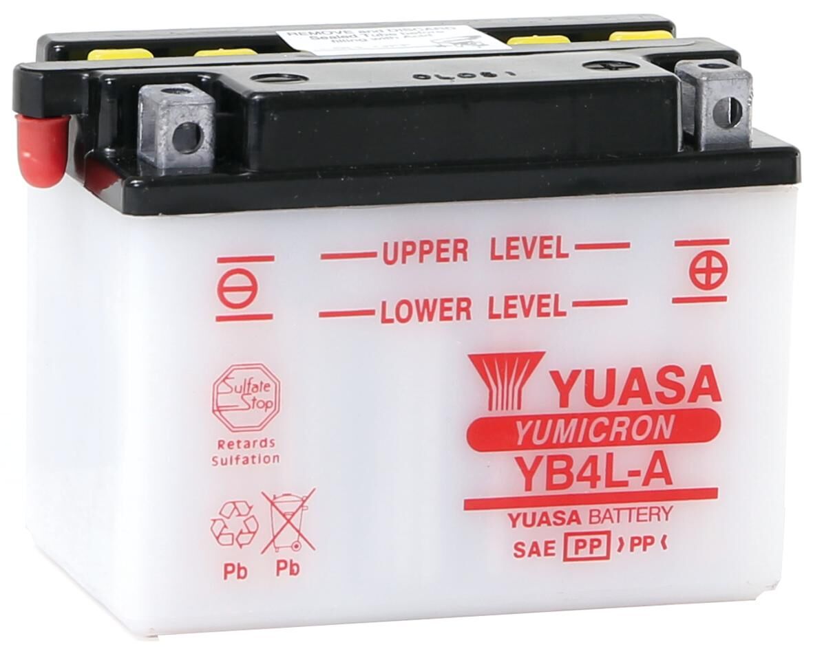 Yuasa battery yb4l-a battery yb4l-a standard without sp