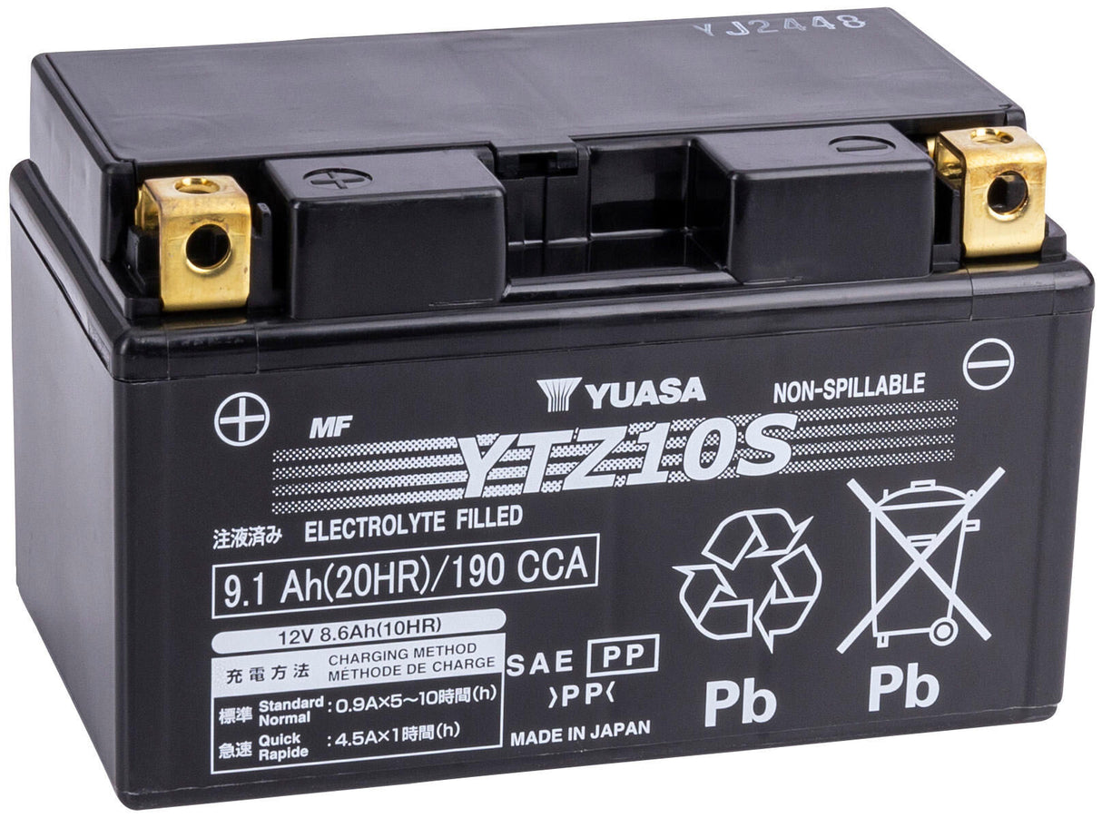 Yuasa battery ytz10s . battery ytz10s agm