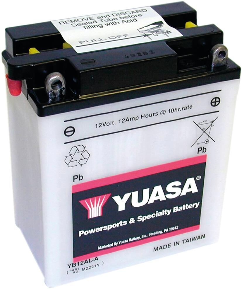 Yuasa battery yb12al-a . battery yb12al-a standard without sp