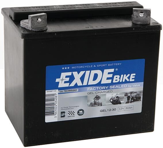 Exide batterij g12-30