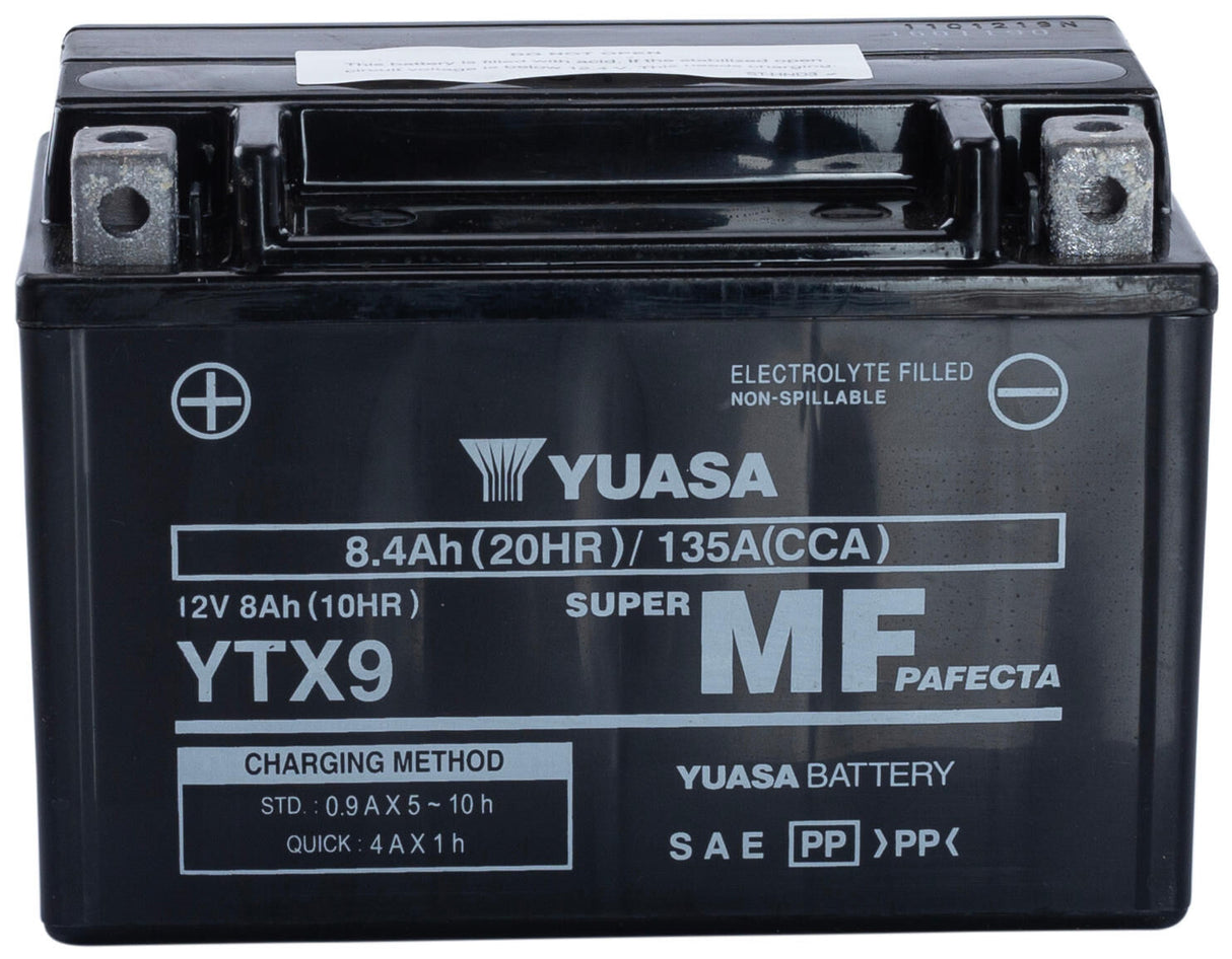 Yuasa batterij ytx9 ytx9-bs . battery ytx9 agm