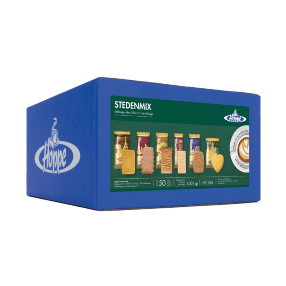 Hoppe Kaffeekekse Stadtmischung (150 Stück)