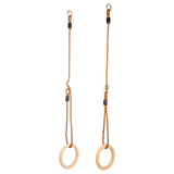 Малко стъпало - дървени гимнастически халки