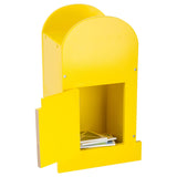 Cassetta di lettere in legno con accessori per piccoli piedi