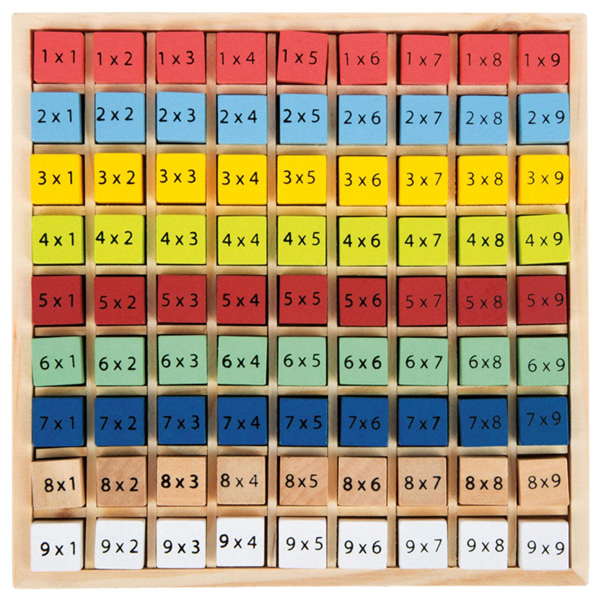 Small Foot - Wooden Calculation times color, 82dlg.