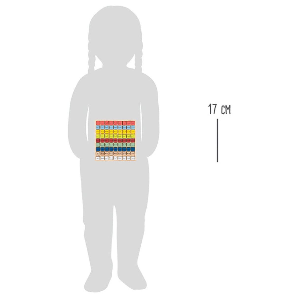 Small Foot - Wooden Calculation times color, 82dlg.