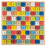 Klenge Fouss - hëlze Sudoku Spill Faarf, 82dlg.