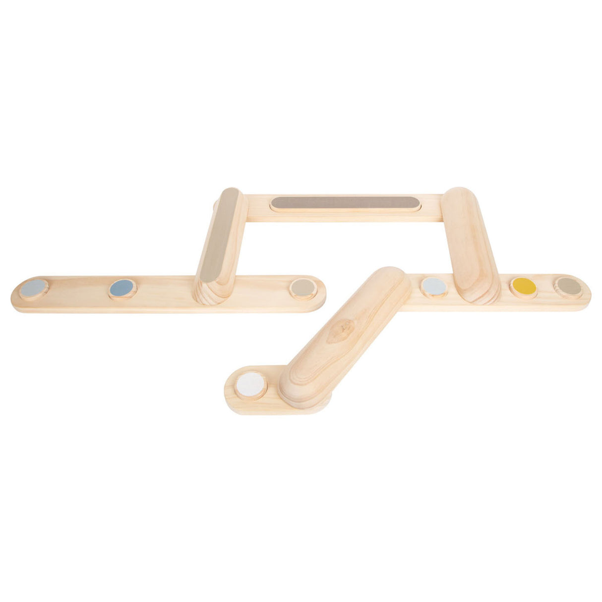 Small Foot - Wooden Balans Balk Adventure, 7dlg.