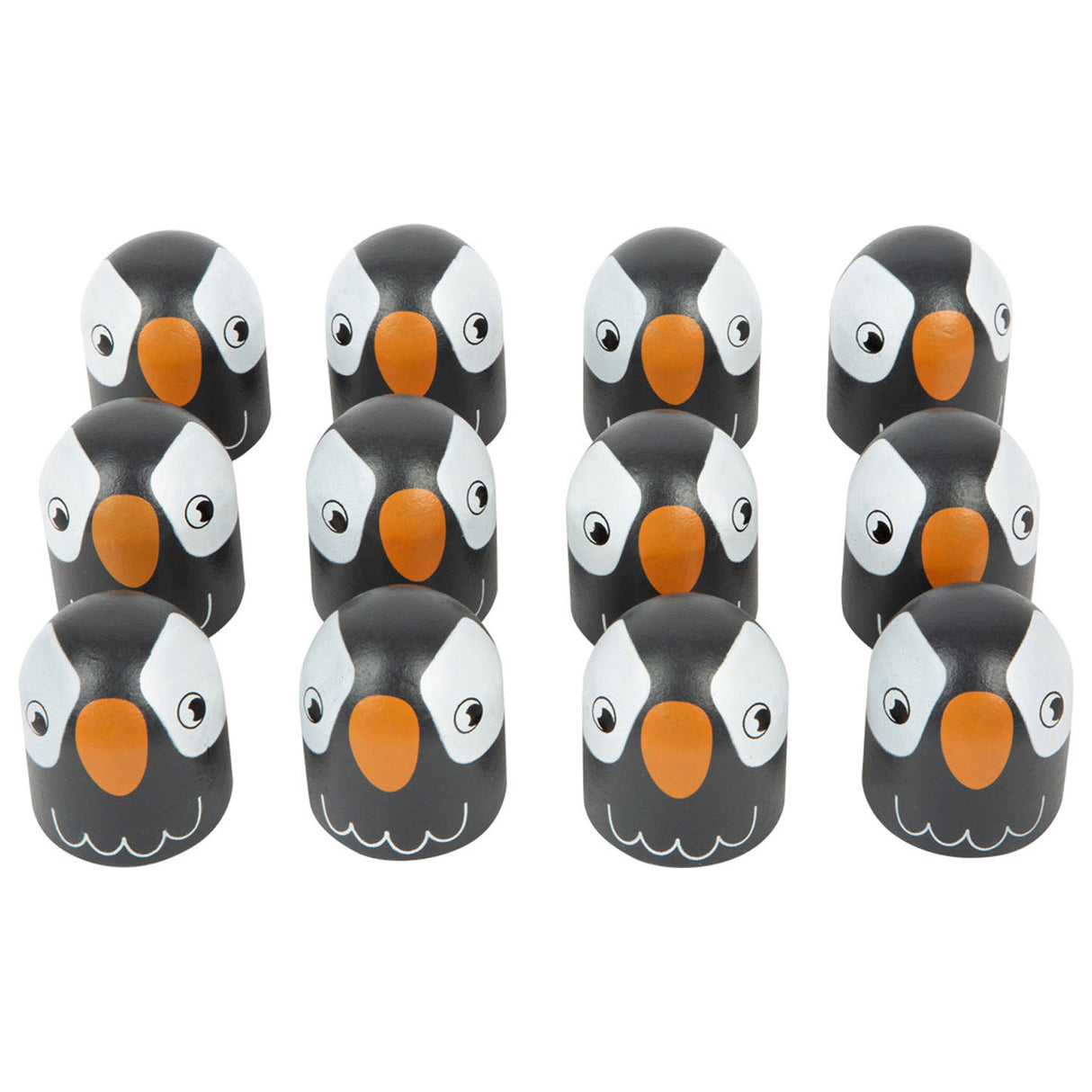 Piccolo piede - Memospel Pinguin di legno, 26dlg.