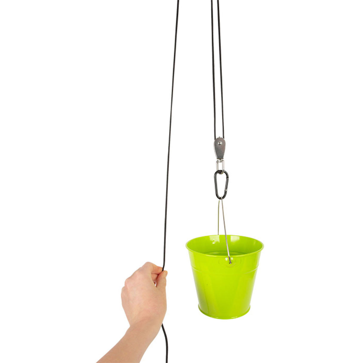 Small Foot - Bucket Green with pulley