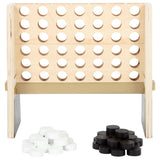 Liten fot - fyra på 1 Line Wood Golden Edition -spel