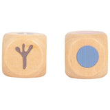 Small foot wooden game bridge crossing animals
