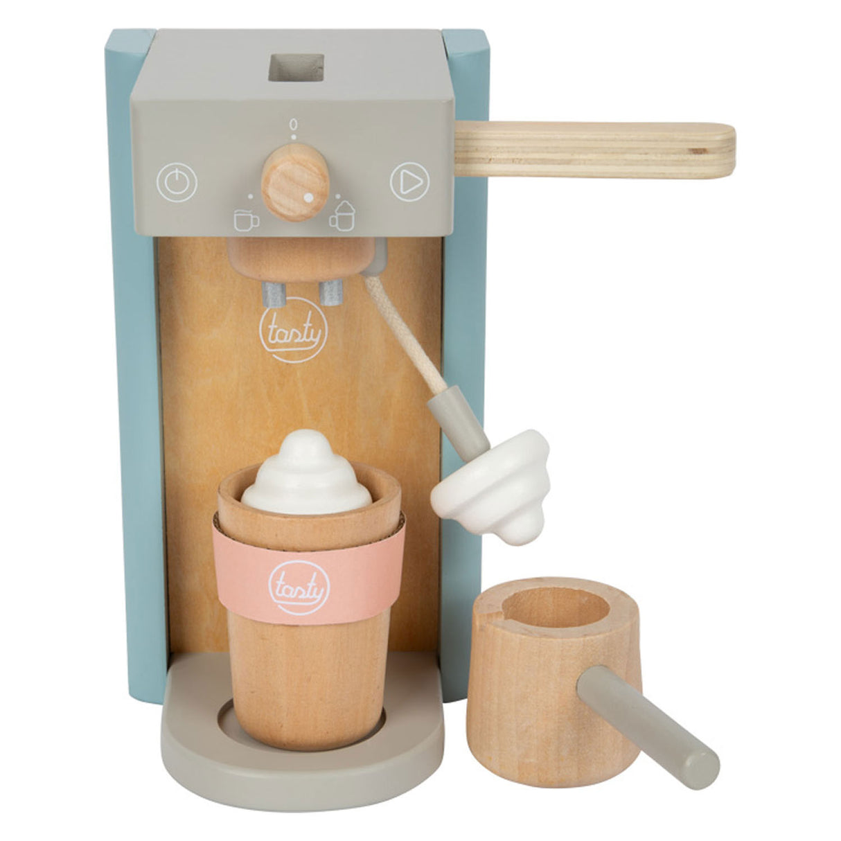 Kleiner Fußspielzeug -Baristaset lecker