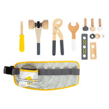 Small foot tool belt with wooden tool miniwob