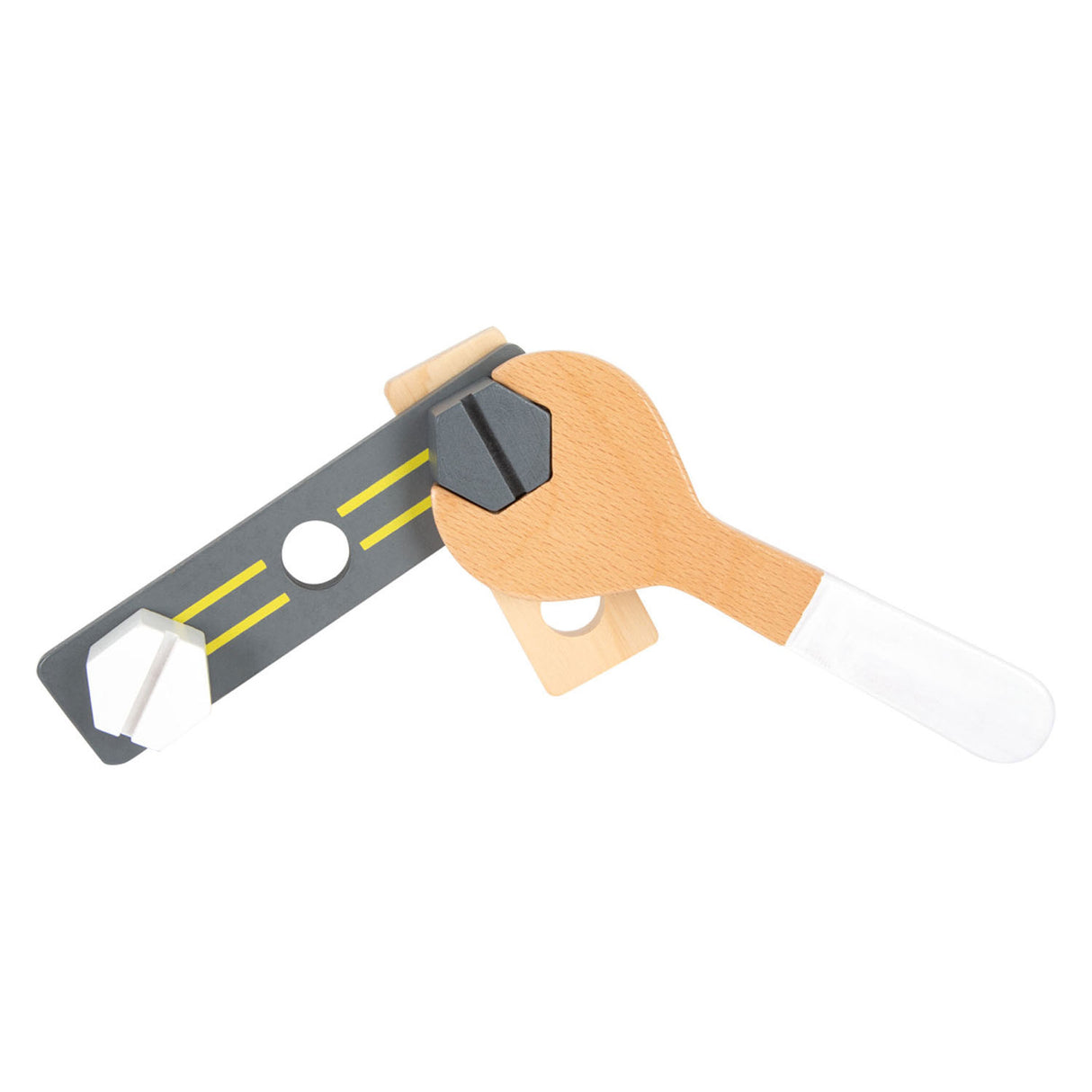Small foot tool belt with wooden tool miniwob