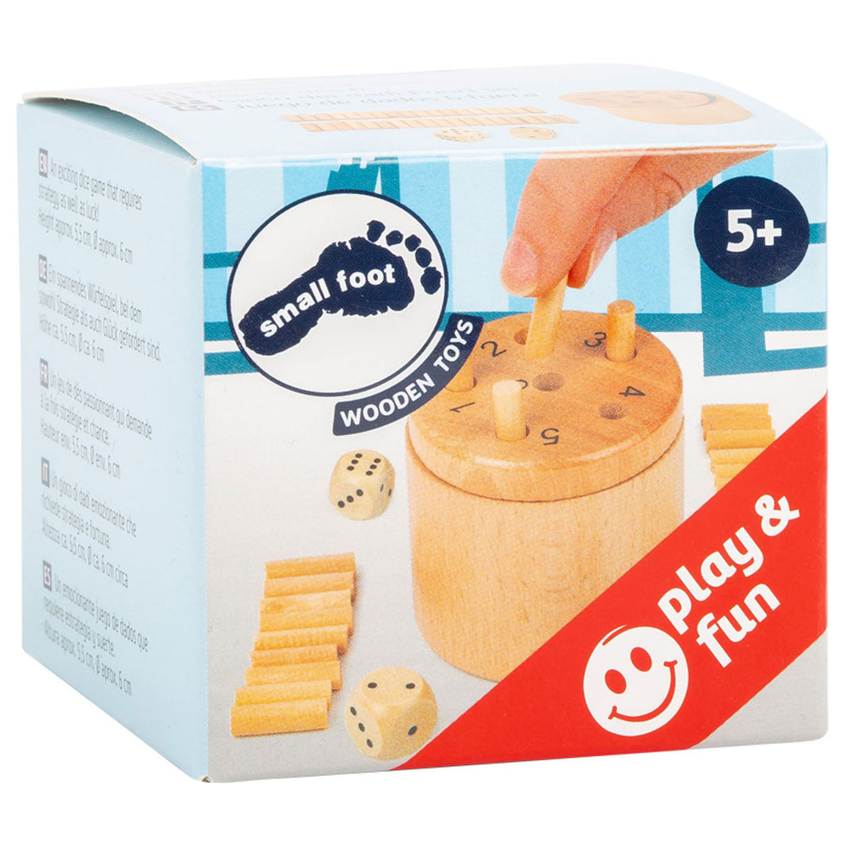 Pequeño Foot - Dice Game Super Six Dice