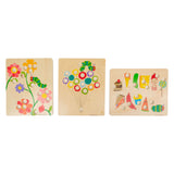 Small Foot Rupsje Nooitgenoeg Houten Kleurenspel