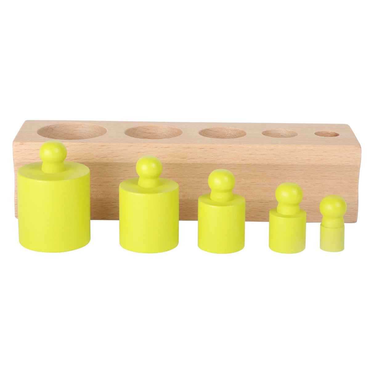 Toi de taille de puzzle en bois petit pied